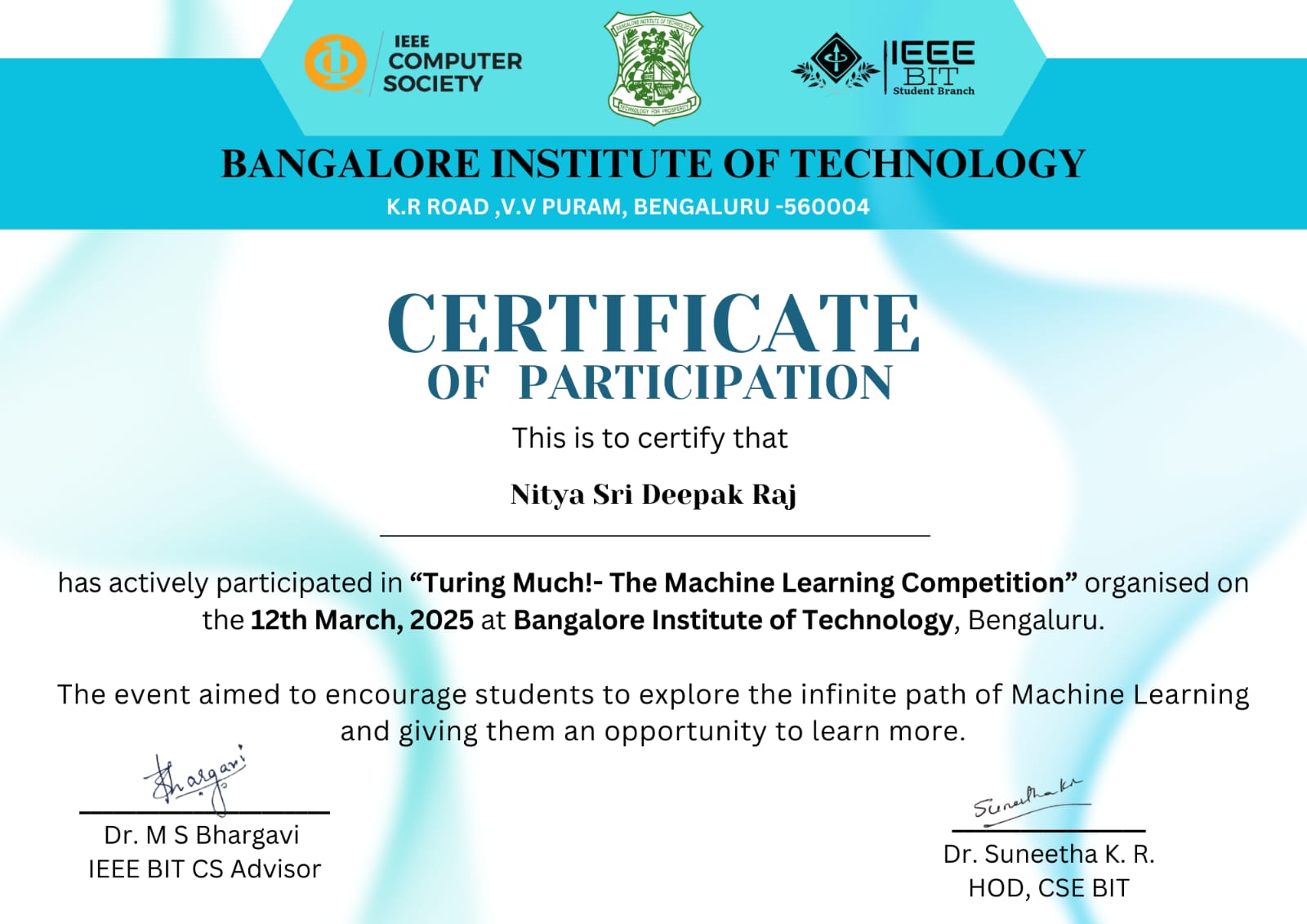 Hackathon Participation